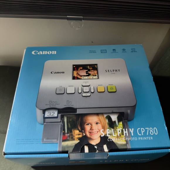 NEW Canon SELPHY CP780 Compact Photo Printer - Picture 4 of 6